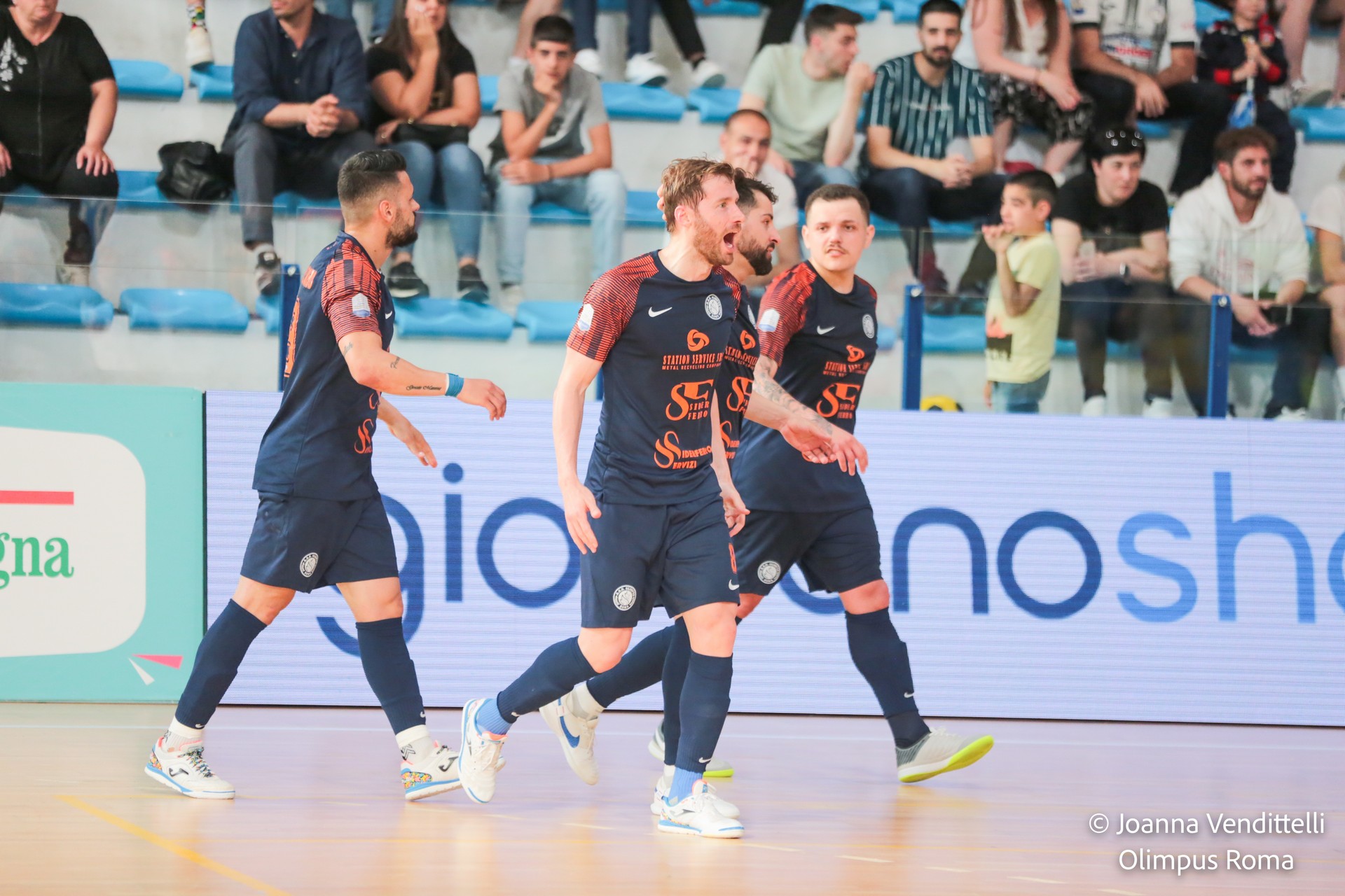Futsal Pescara - Olimpus Roma: gara 1 della semifinale scudetto e’ Blues 