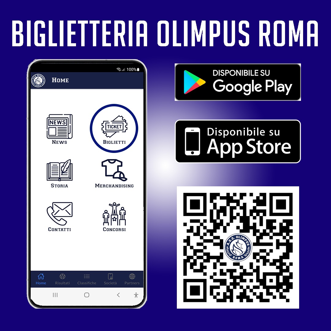 Olimpus Roma - L84: aperta la vendita dei biglietti 