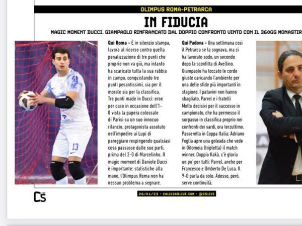 Le interviste a Joselito e Davide Tulotta su Calcio a 5 Live