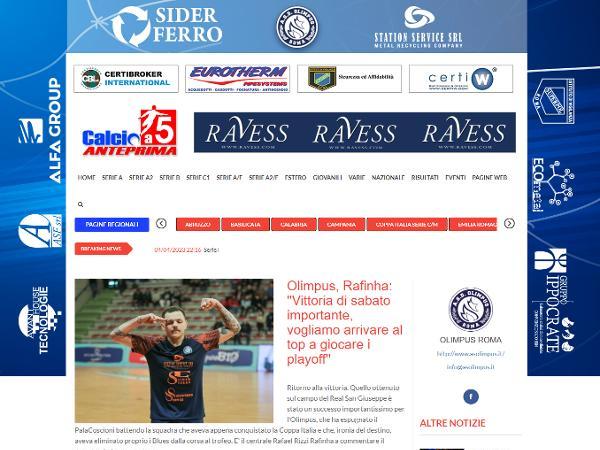 L'intervista a Rafinha su Calcio a 5 Anteprima