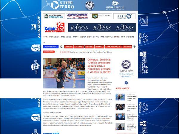 L'intervista ad Angelo Schinina' su Calcio a 5 Anteprima