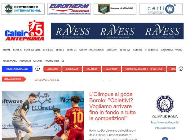 L'intervista a Federico Borolo su Calcio a 5 Anteprima