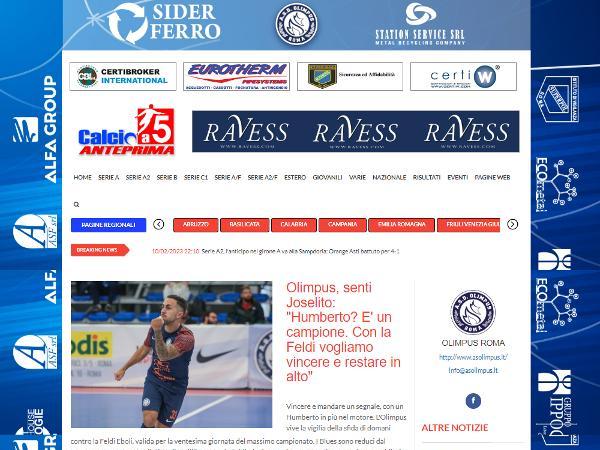 L'intervista a Joselito su Calcio a 5 Anteprima