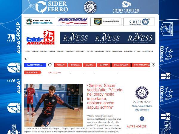 L'intervista a Sacon su Calcio a 5 Anteprima