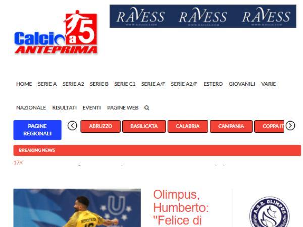 L'intervista a Humberto su Calcio a 5 Anteprima