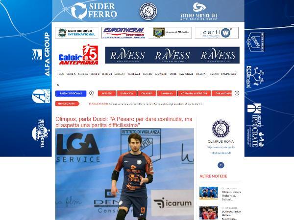 L'intervista a Daniele Ducci su Calcio a 5 Anteprima