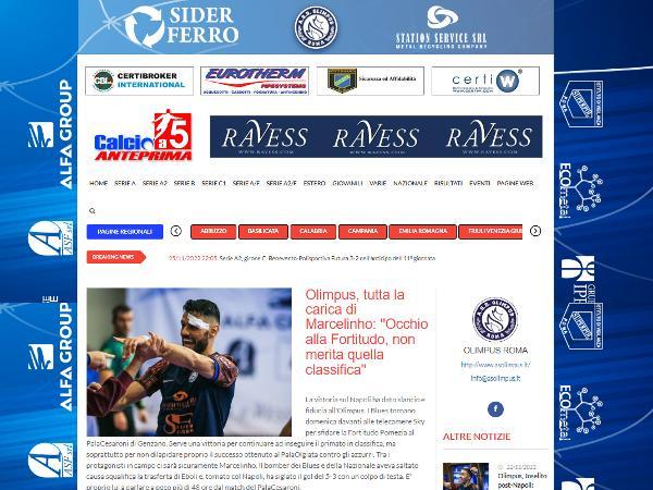 L'intervista a Marcelinho su Calcio a 5 Anteprima