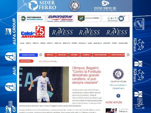 L'intervista ad Antonio Bagatini su Calcio a 5 Anteprima