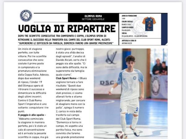 Le interviste a Rafinha e Davide Alciati su Calcio a 5 Live