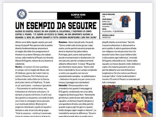 Le interviste ad Alessio Di Eugenio e Tommaso Bianchetti su Calcio a 5 Live