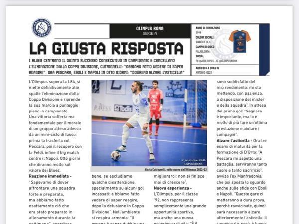Le interviste a Nicola Cutrignelli e Andrea Vergari su Calcio a 5 Live