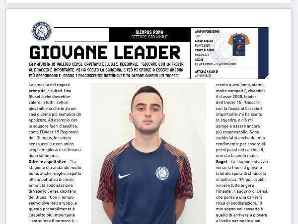 Le interviste al Direttore Sportivo Adriano De Bartolo e a Valerio Censi su Calcio a 5 Live