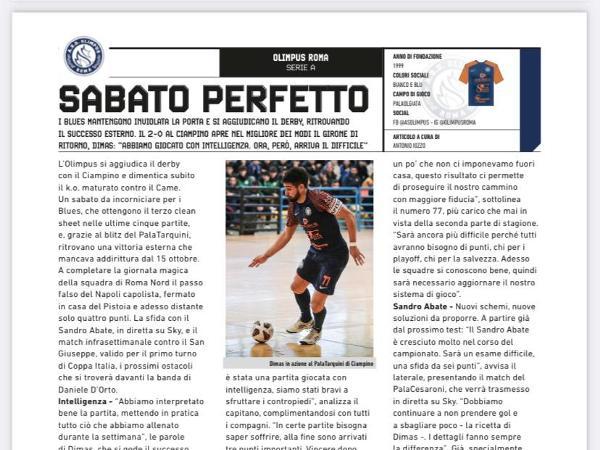 Le interviste ad Antonio Dimas ed Alessandro Desiderio su Calcio a 5 Live 