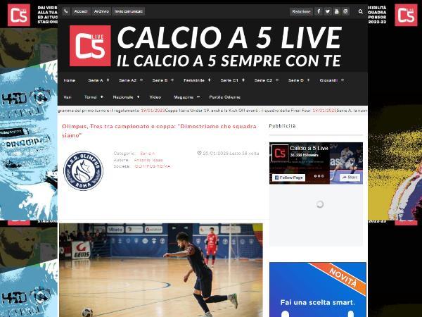 L'intervista a Rudinei Tres su Calcio a 5 Live