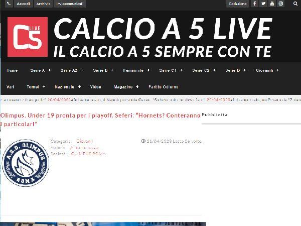 L'intervista a Besart Seferi su Calcio a 5 Live