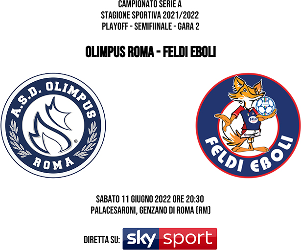 Cartella Stampa Olimpus Roma - Feldi Eboli