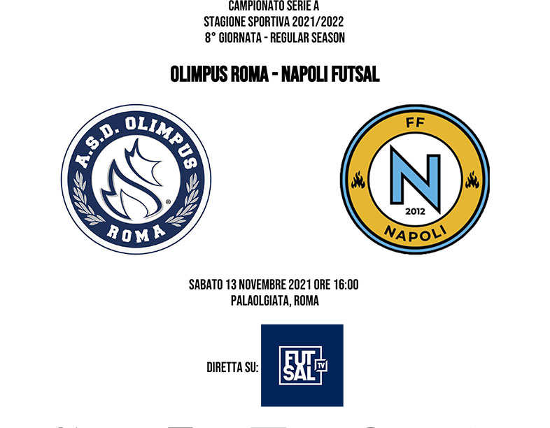 Cartella Stampa Olimpus Roma - Napoli Futsal