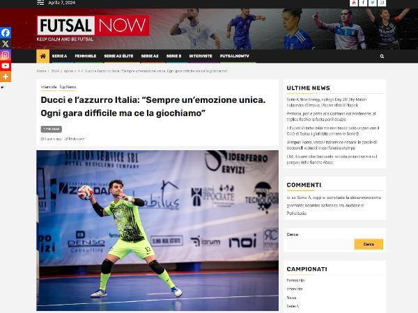 L'intervista a Daniele Ducci su FutsalNow