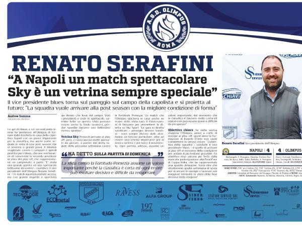 Le interviste al vicepresidente Renato Serafini e a Riccardo Gerardo su Gazzetta Regionale