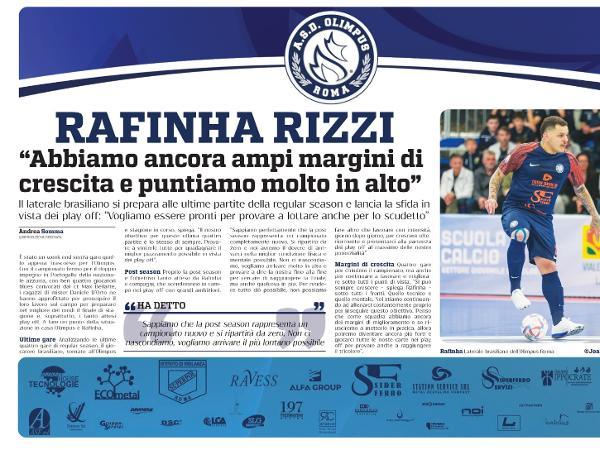 Le interviste a Rafinha e Daniele Esposito su Gazzetta Regionale