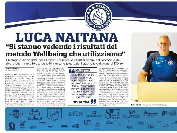 Le interviste al dottor Luca Naitana, biologo nutrizionista, e a Roberto Romagnoli su Gazzetta Regionale