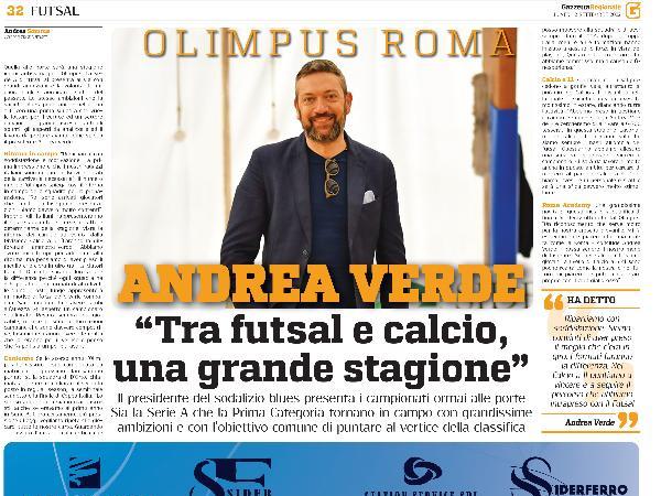 L'intervista al presidente Andrea Verde su Gazzetta Regionale