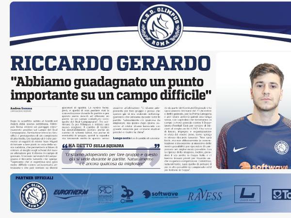 Le interviste a Daniele Ducci e Riccardo Gerardo su Gazzetta Regionale