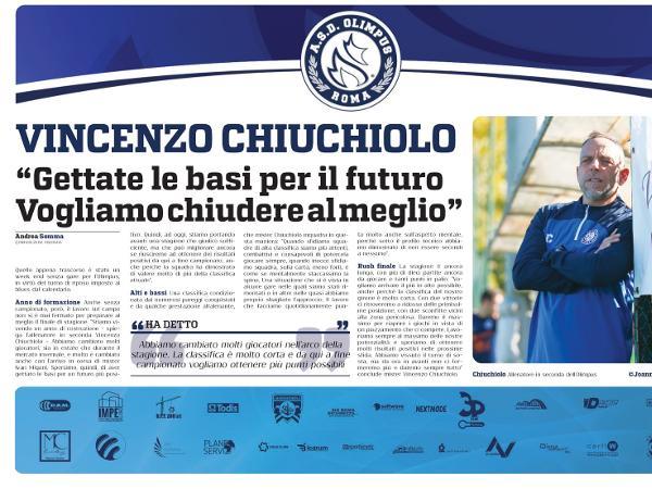 Le interviste al Team Manager Andrea Petricca e a Vincenzo Chiuchiolo su Gazzetta Regionale
