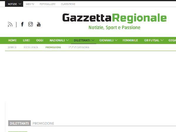 L'intervista al Mister Simone Massimi su Gazzetta Regionale