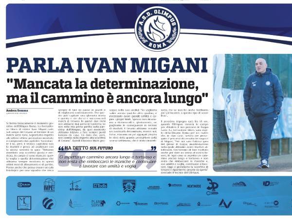 Le interviste al Dott. Andrea Gattelli ed al Mister Ivan Migani su Gazzetta Regionale