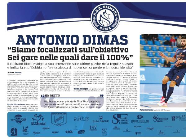 Le interviste ad Antonio Dimas e Leonardo Di Vito su Gazzetta Regionale