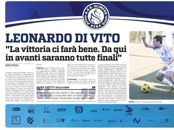 Le interviste ad Antonio Dimas e Leonardo Di Vito su Gazzetta Regionale