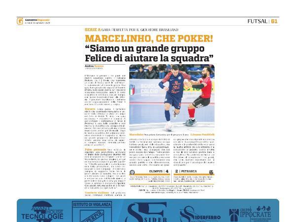 Le interviste a Marcelinho e Riccardo Gerardo su Gazzetta Regionale